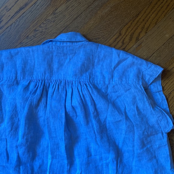 100% linen top - Picture 2 of 4